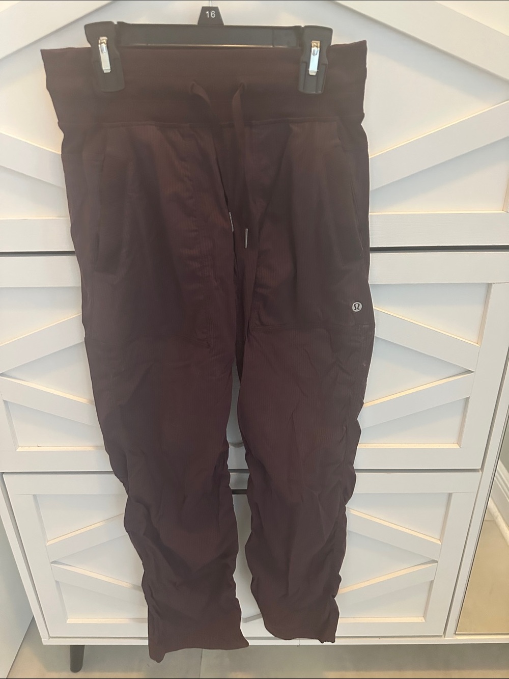 lululemon athletica Women's Dark Brown Track Joggers
